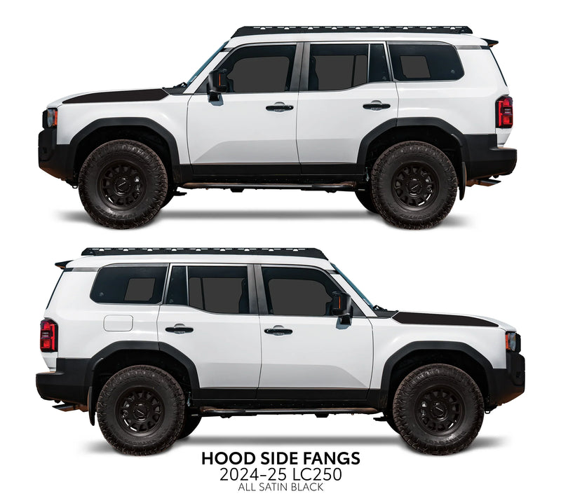 Hood Side Fangs - 2024+ Land Cruiser