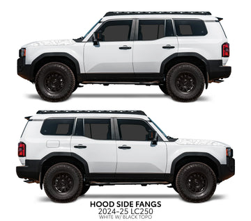 Hood Side Fangs - 2024+ Land Cruiser