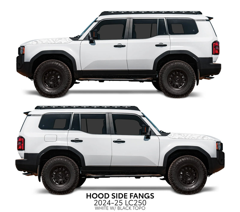 Hood Side Fangs - 2024+ Land Cruiser