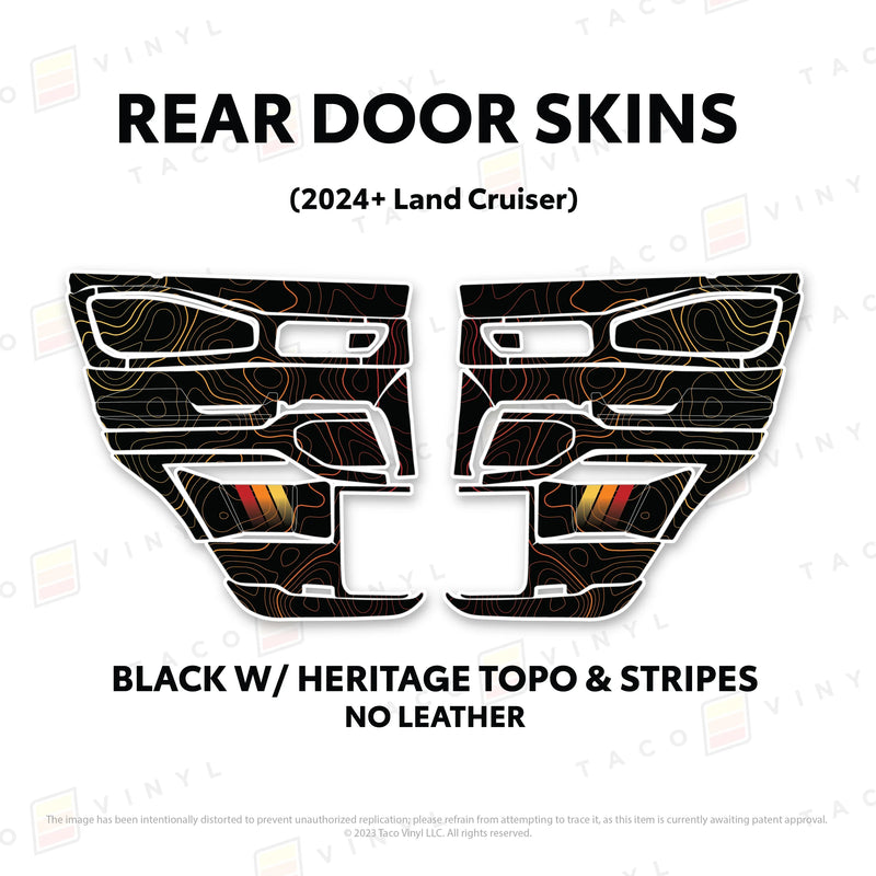 Full Door Skins - 2024+ Land Cruiser