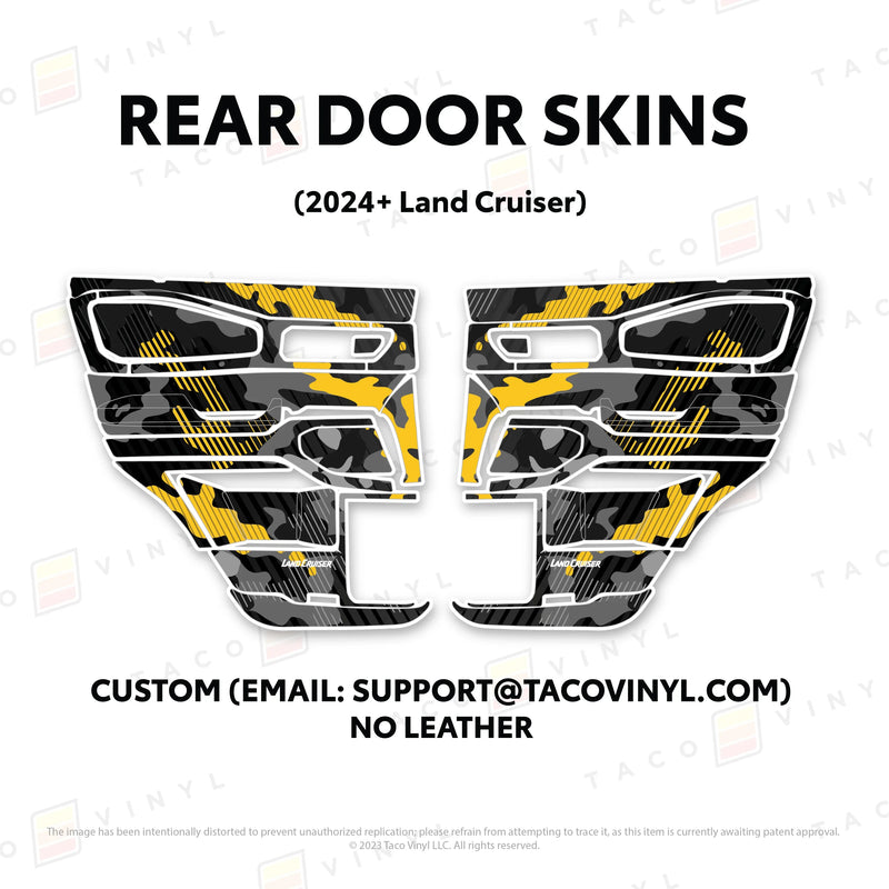 Full Door Skins - 2024+ Land Cruiser