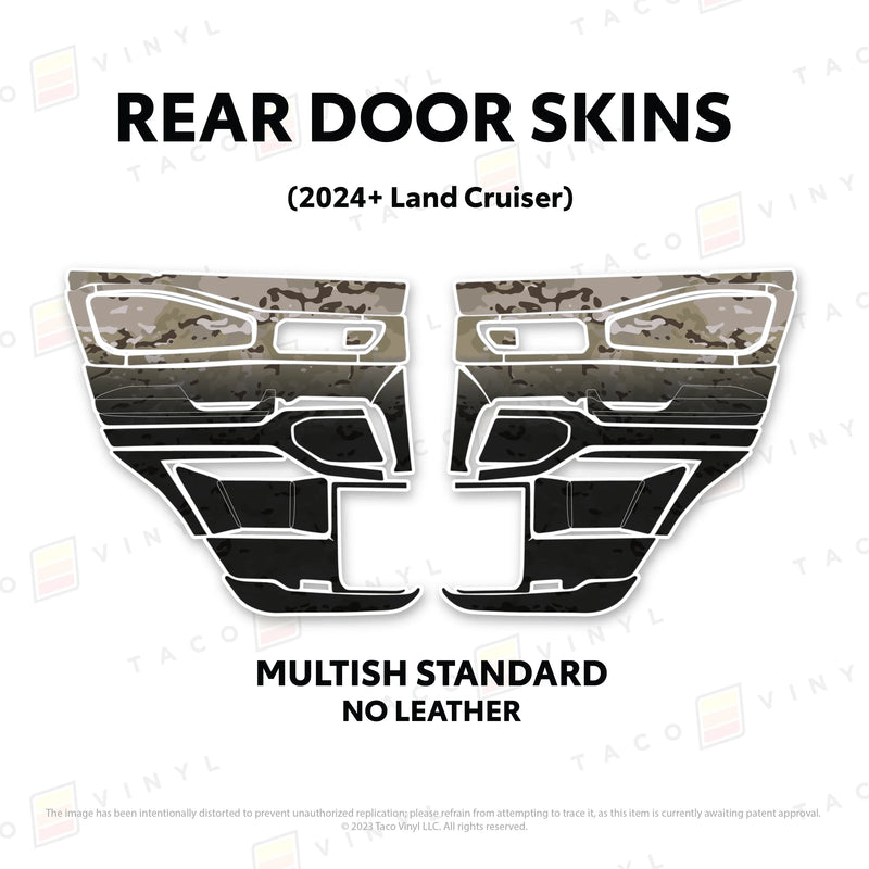 Full Door Skins - 2024+ Land Cruiser