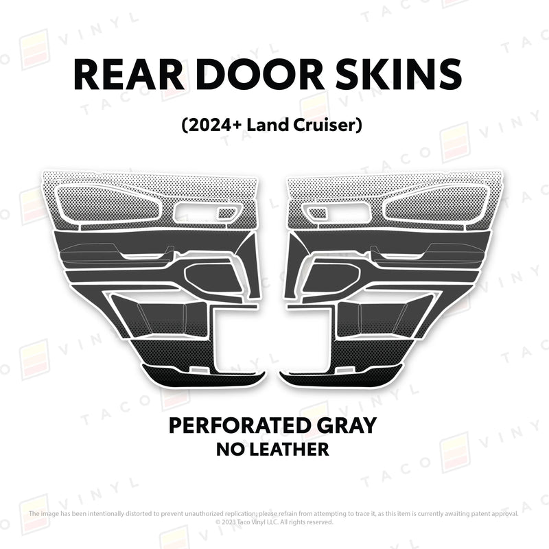 Full Door Skins - 2024+ Land Cruiser