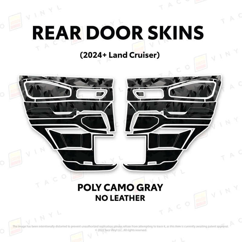 Full Door Skins - 2024+ Land Cruiser