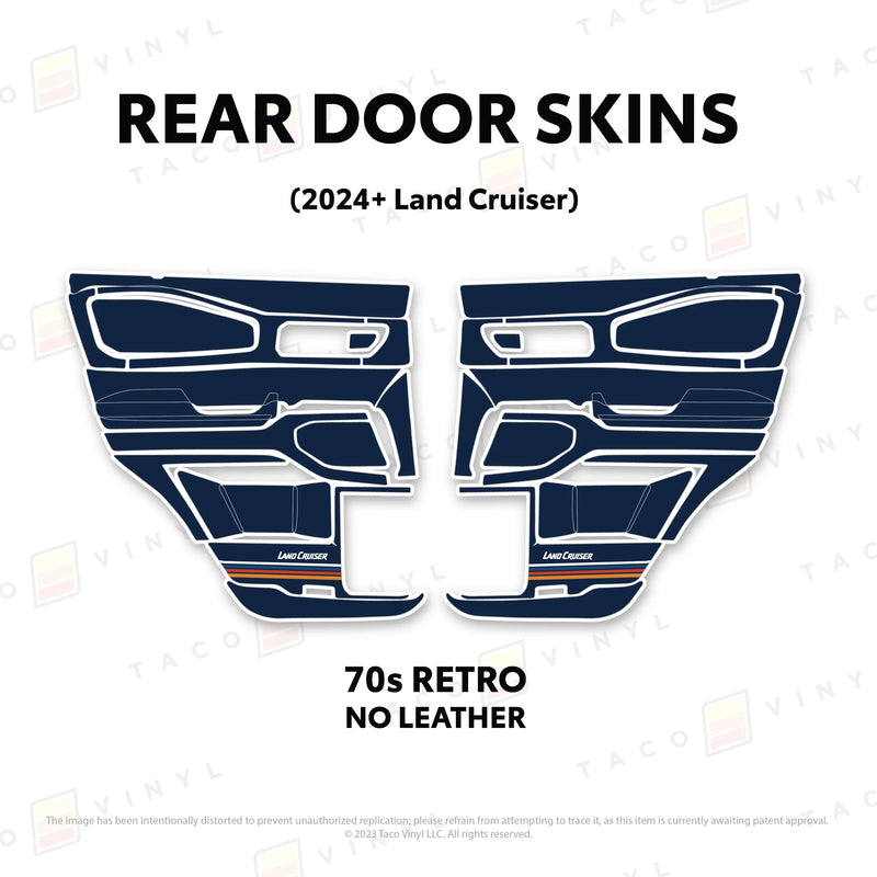 Full Door Skins - 2024+ Land Cruiser