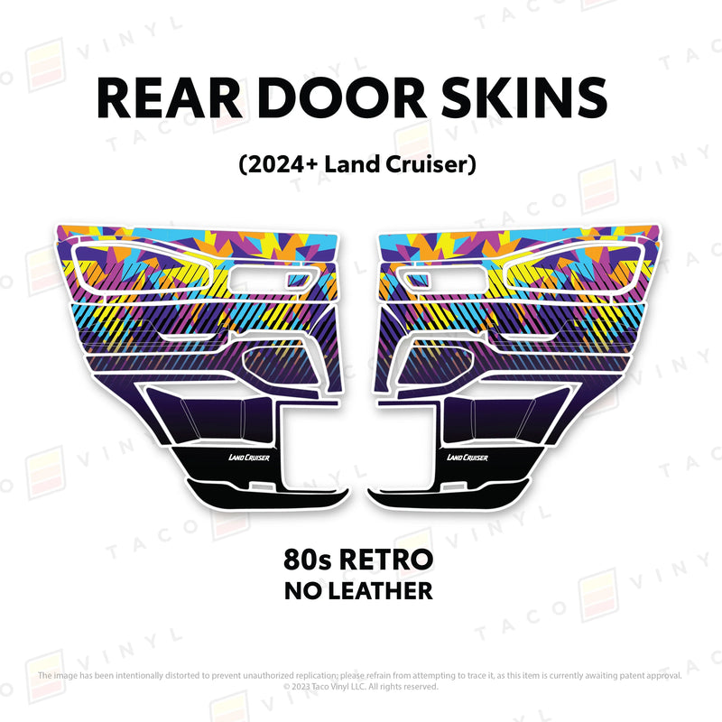 Full Door Skins - 2024+ Land Cruiser