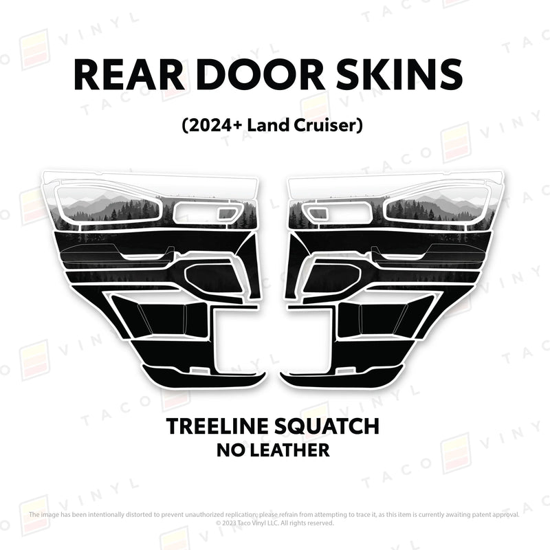 Full Door Skins - 2024+ Land Cruiser