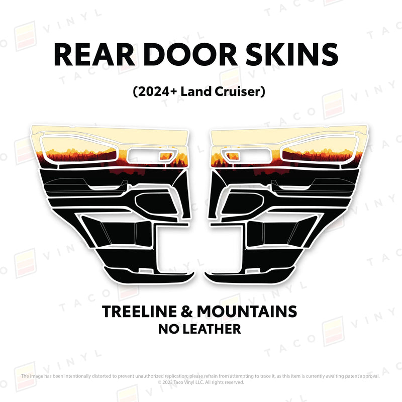 Full Door Skins - 2024+ Land Cruiser