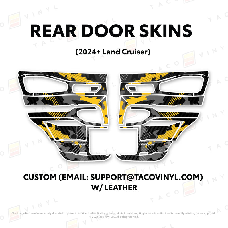 Full Door Skins - 2024+ Land Cruiser