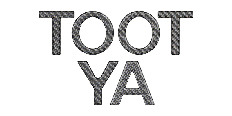 Domed Rear Lift Gate Letter Overlays - 2024+ Land Cruiser