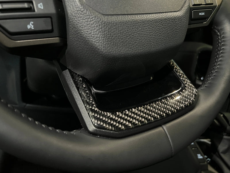 Domed Lower Steering Wheel Accent Trim - 2024+ Land Cruiser