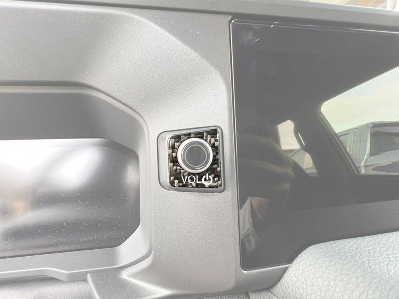 Domed Volume Knob Accent Trim - 2024+ Land Cruiser
