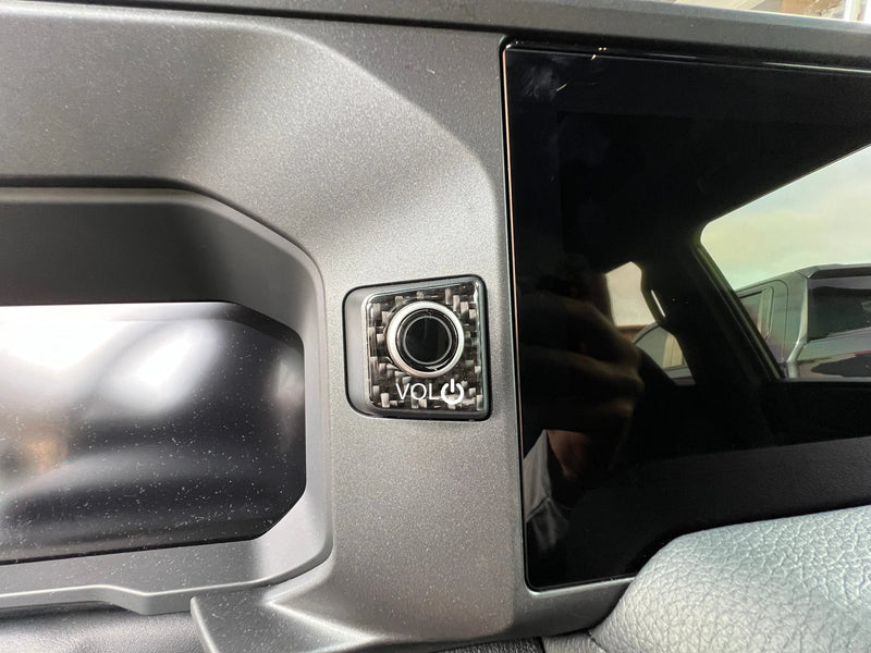 Domed Volume Knob Accent Trim - 2024+ Land Cruiser