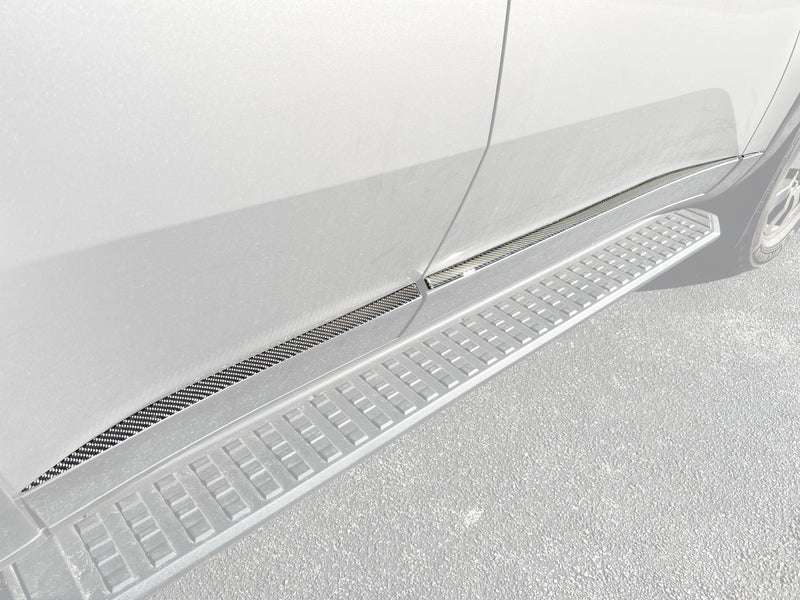 Domed Lower Door Accent Trim - 2024+ Land Cruiser