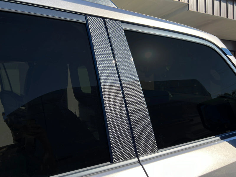 Domed Door Pillar Overlays - 2024+ Land Cruiser / GX550