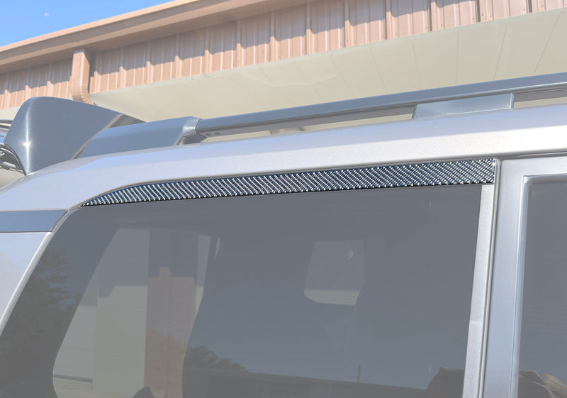 Domed Rear Window Upper Accent Trim - 2024+ Land Cruiser