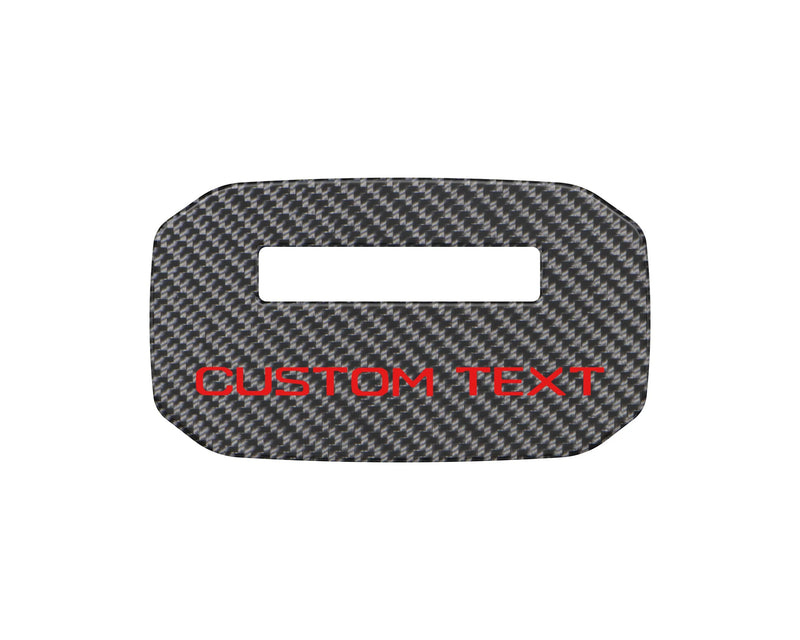 Domed Center Steering Wheel Accent Trim - 2024+ Land Cruiser