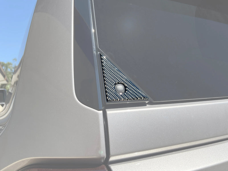 Domed Liftgate Window Button Accent Trim - 2024+ Land Cruiser / GX 550