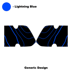 Interior Door Cup Protector Kit - 2021+ Bronco - StickerFab