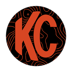 KC HiLITES Pro6 / Titan Gravity Light Cover Topo Overlays (Pair) - Universal
