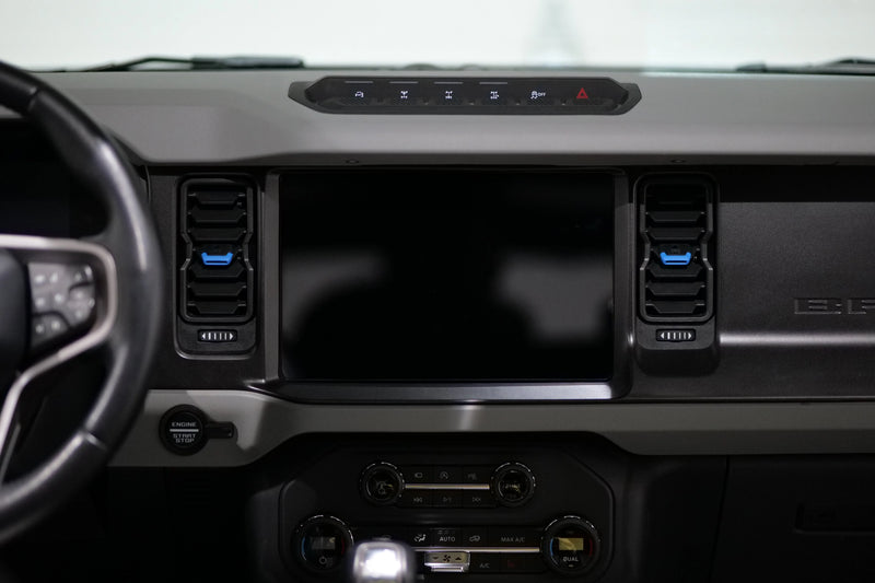 Velocity Blue OEM Style Vent Clip/Tab Replacement Kit (Premium) - 2021+ Bronco