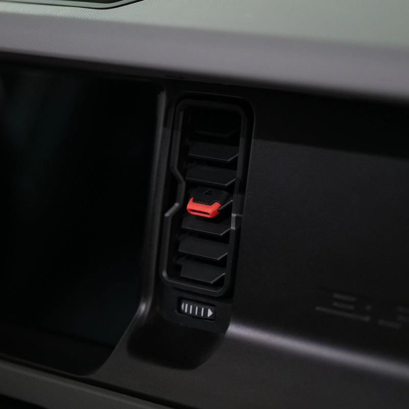 Red OEM Style Vent Clip/Tab Replacement Kit (Premium) - 2021+ Bronco