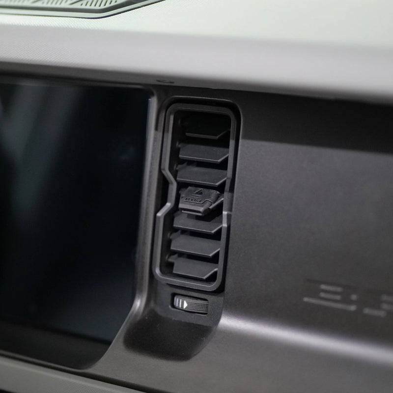Black OEM Style Vent Clip/Tab Replacement Kit (Premium) - 2021+ Bronco