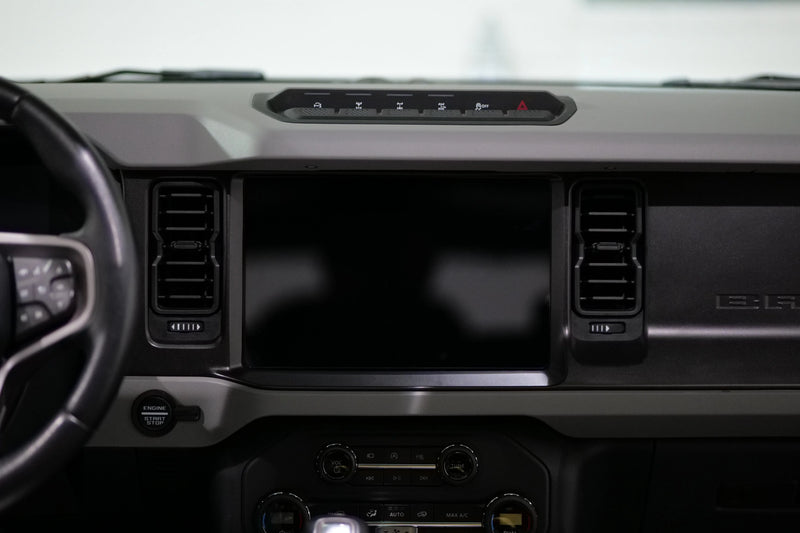 Black OEM Style Vent Clip/Tab Replacement Kit (Premium) - 2021+ Bronco