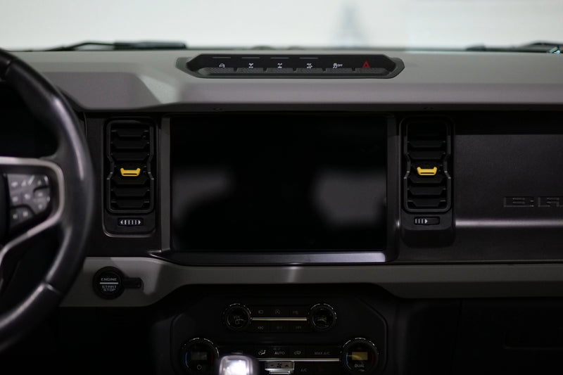 Yellow OEM Style Vent Clip/Tab Replacement Kit (Premium) - 2021+ Bronco