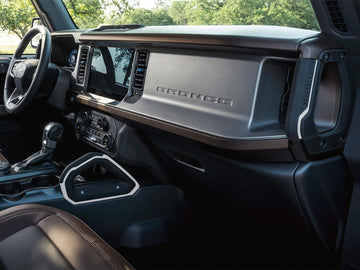 Ford OEM White Stripe Grab Handle Set (Center + Sides) - 2021+ Bronco - StickerFab