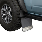 Putco Ford Licensed Mud Flaps - 2021+ Bronco (w/ Factory Crash Bars) - StickerFab