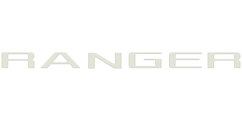RANGER Tailgate Letter Inserts - 2024+ Ranger