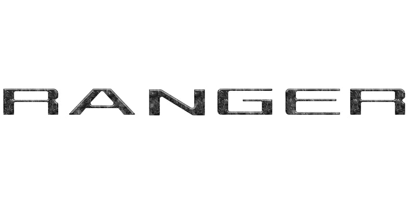 RANGER Tailgate Letter Inserts - 2024+ Ranger