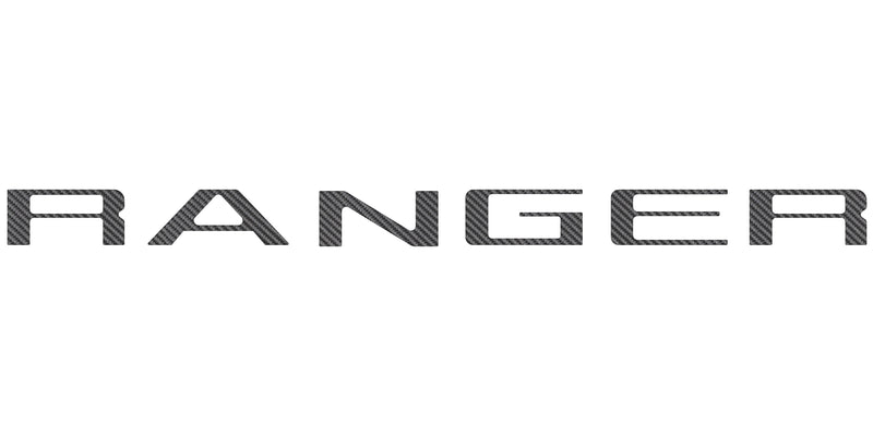 RANGER Tailgate Letter Inserts - 2024+ Ranger