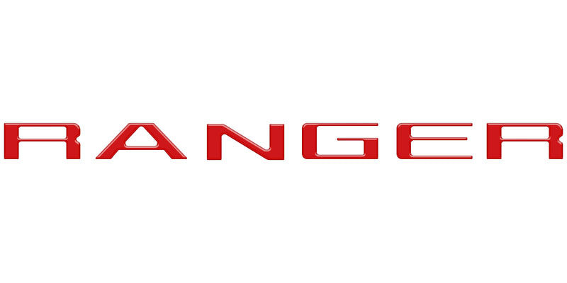 RANGER Tailgate Letter Inserts - 2024+ Ranger