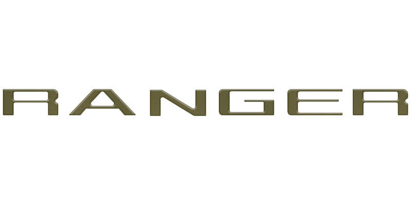 RANGER Tailgate Letter Inserts - 2024+ Ranger