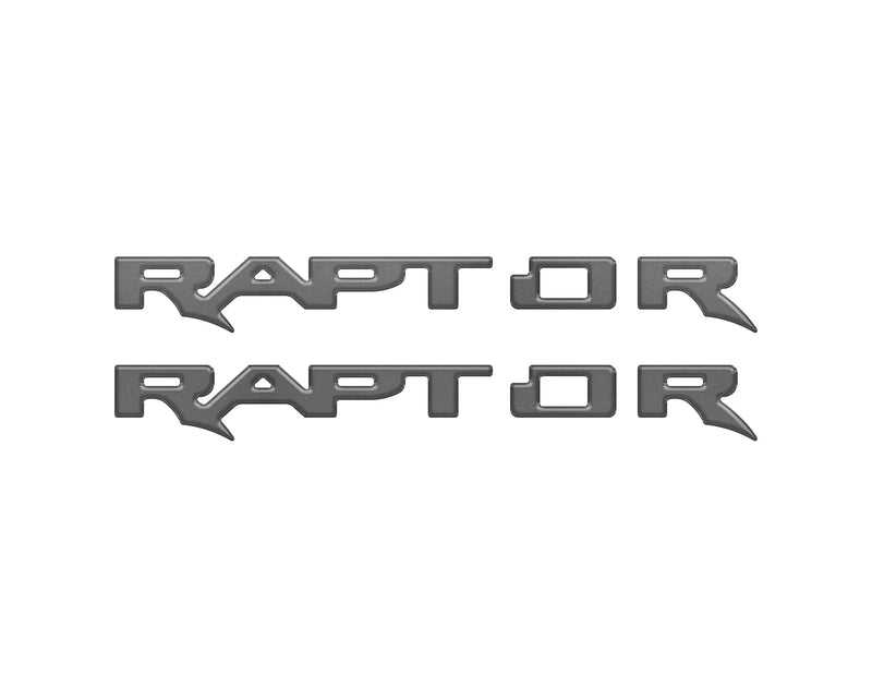 RAPTOR Running Board Emblem Overlays - 2024+ Ranger Raptor