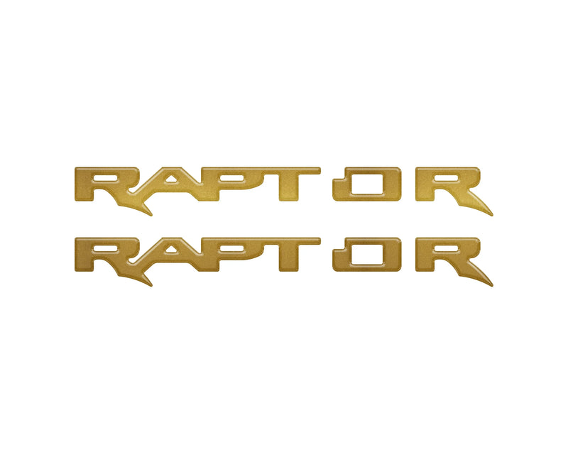 RAPTOR Running Board Emblem Overlays - 2024+ Ranger Raptor