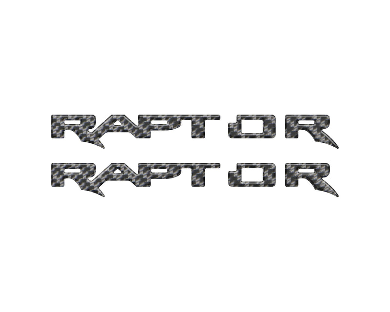 RAPTOR Running Board Emblem Overlays - 2024+ Ranger Raptor