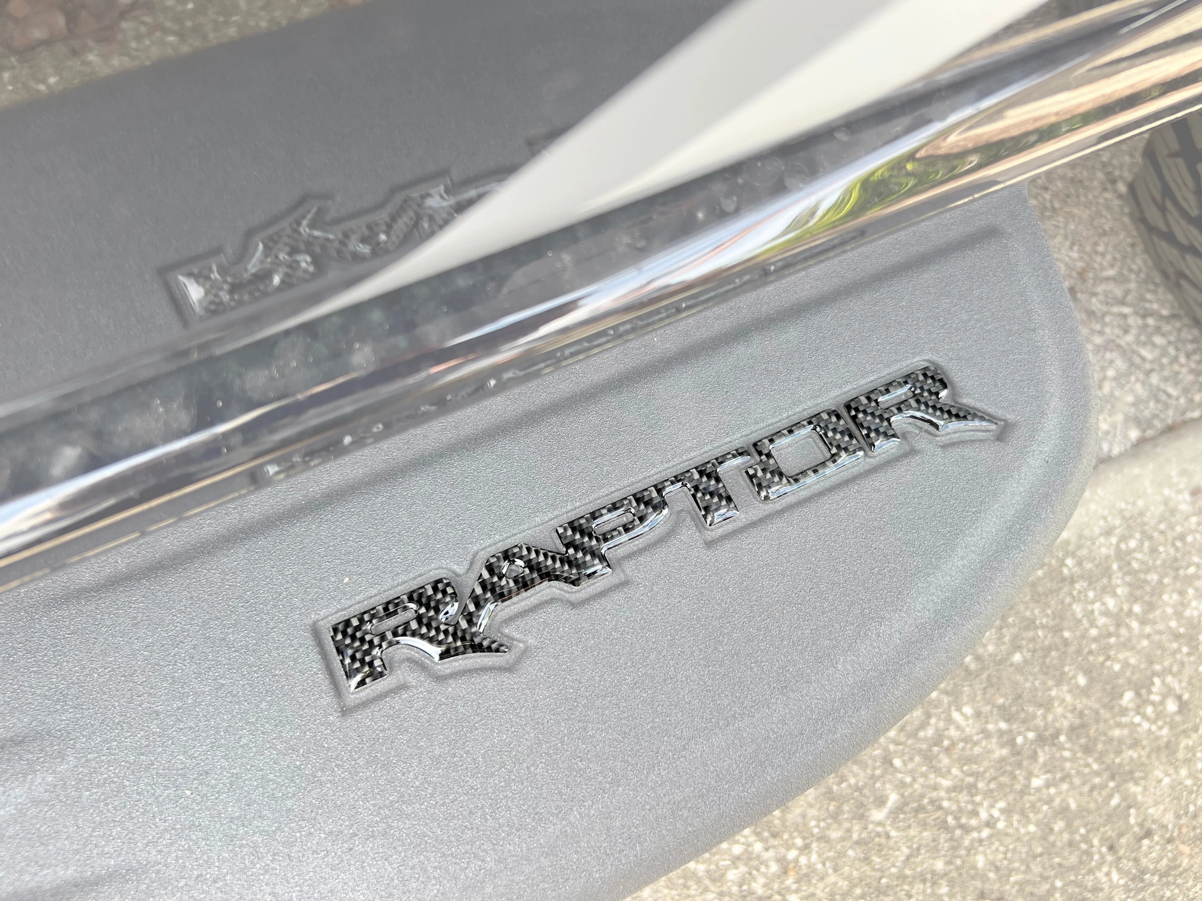 RAPTOR Running Board Emblem Overlays - 2024+ Ranger Raptor | StickerFab