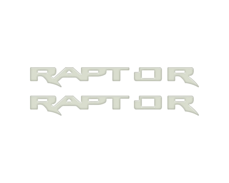 RAPTOR Running Board Emblem Overlays - 2024+ Ranger Raptor