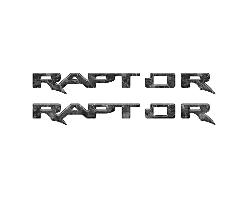 RAPTOR Running Board Emblem Overlays - 2024+ Ranger Raptor
