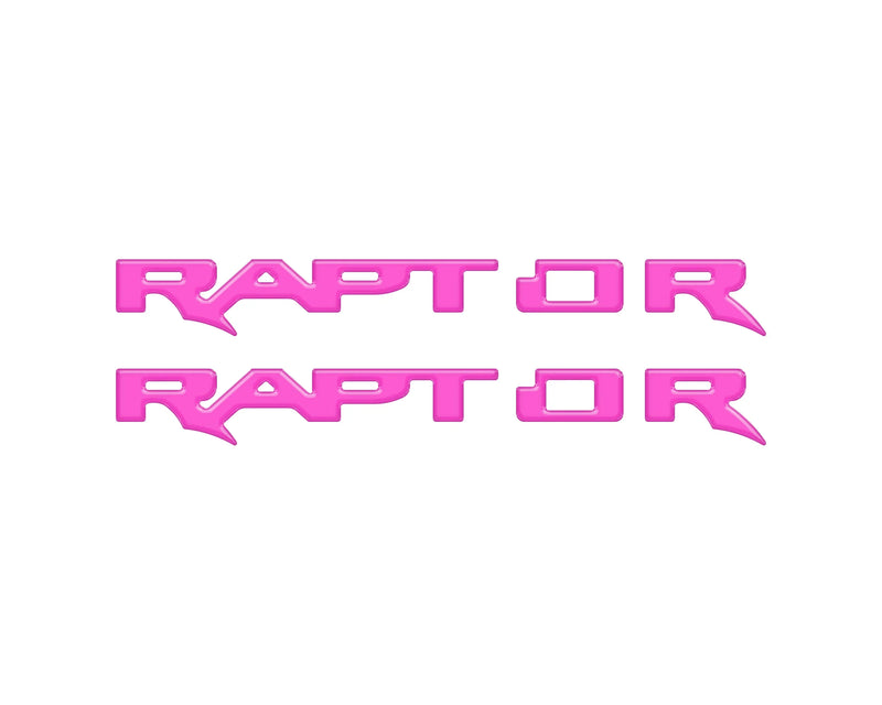RAPTOR Running Board Emblem Overlays - 2024+ Ranger Raptor