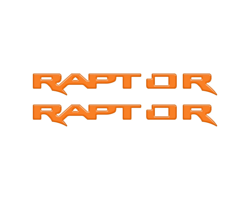 RAPTOR Running Board Emblem Overlays - 2024+ Ranger Raptor