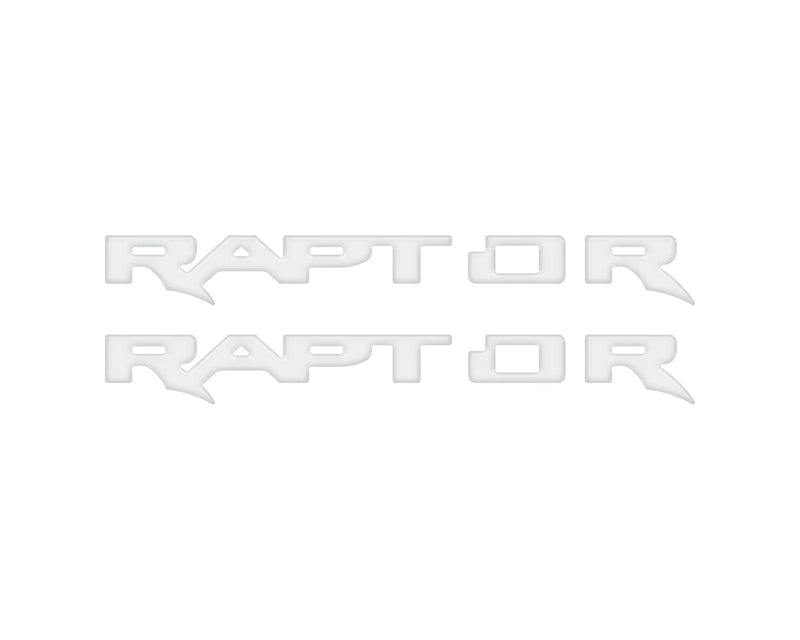 RAPTOR Running Board Emblem Overlays - 2024+ Ranger Raptor