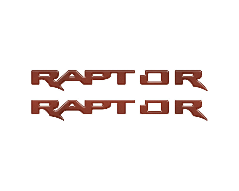 RAPTOR Running Board Emblem Overlays - 2024+ Ranger Raptor