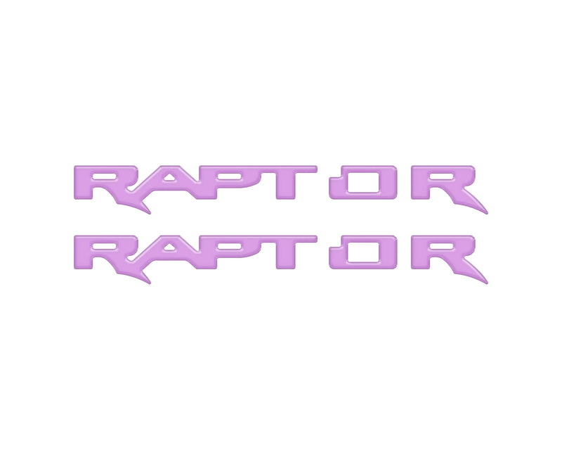 RAPTOR Running Board Emblem Overlays - 2024+ Ranger Raptor