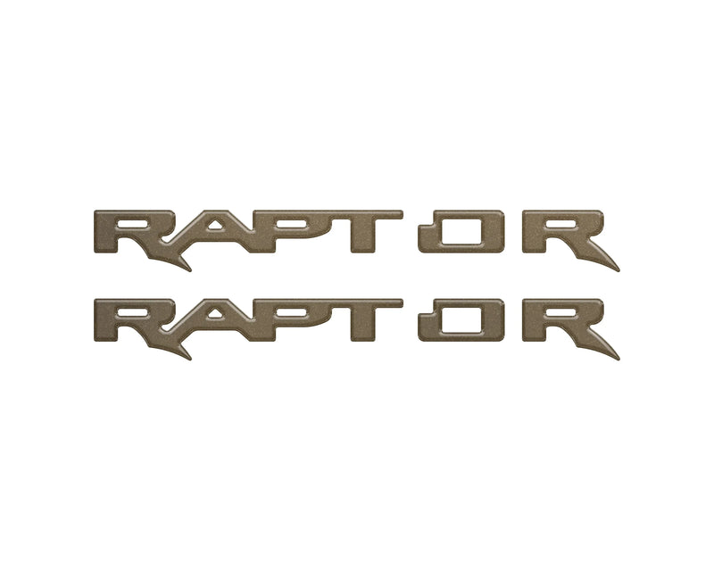 RAPTOR Running Board Emblem Overlays - 2024+ Ranger Raptor