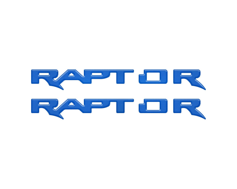 RAPTOR Running Board Emblem Overlays - 2024+ Ranger Raptor