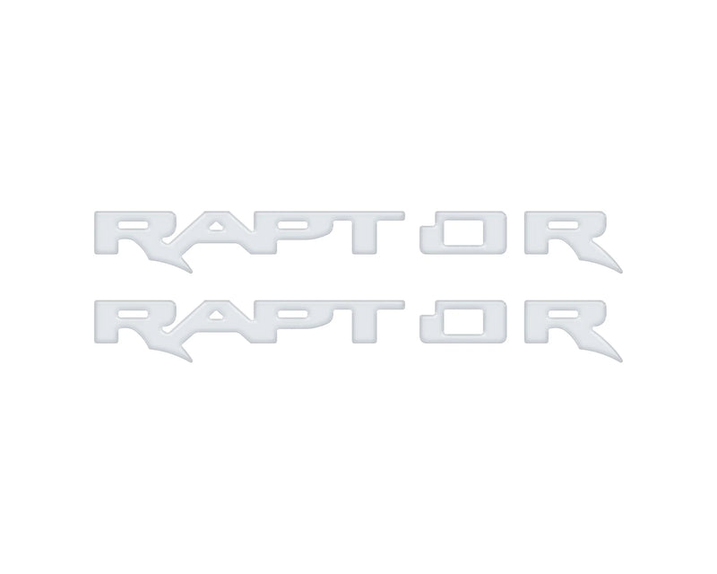 RAPTOR Running Board Emblem Overlays - 2024+ Ranger Raptor